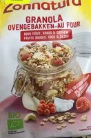 Mängden socker i Granola ovengebakken au four