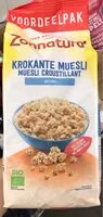 Mängden socker i Muesli krokante