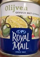 Mängden socker i Olijven gevuld met citroen