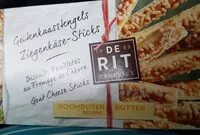 Mängden socker i Biscuits feuilletée au fromage de chèvre