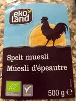 Mängden socker i Muesli d'épeautre