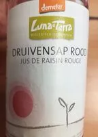 Mängden socker i Jus de raisin rouge