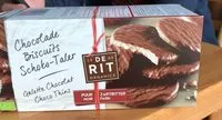 Mängden socker i Galette Chocolat Noir Dark