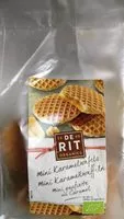 Mängden socker i Mini Gaufrettes Au Caramel Bio - 150G - De Rit