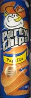 Mängden socker i Party Chips Paprika