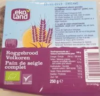 Mängden socker i Pain de seigle