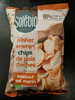 Mängden socker i Chips de pois chiches
