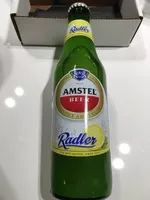 Mängden socker i Amstel Radler 檸檬啤酒