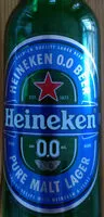Mängden socker i Heineken 0.0