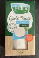 Mängden socker i Mild goats cheese plain slices