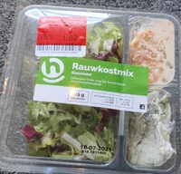 Mängden socker i Rauwkostmix