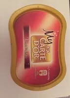 Mängden socker i Tiramisu Carte D'or