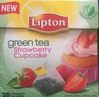 Mängden socker i Lipton Green Tea Strawberry Cupcake, Strawberry Cu...