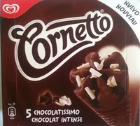 Mängden socker i Cornetto - Chocolatissimo (Chocolat Intense)