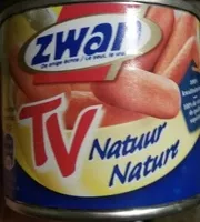 Mängden socker i Saucisses ZWAN TV Nature