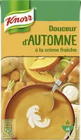 Mängden socker i Knorr Soupe Liquide Douceur d'Automne à la crème fraîche 1l