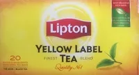 Mängden socker i Yellow label tea