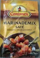 Mängden socker i Marinade Saté