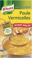 Mängden socker i Knorr Soupe Liquide Poule Vermicelles