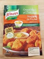 Mängden socker i Nuggets de poulet - sauce curry