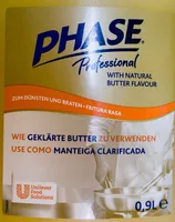 Mängden socker i PHASE Professional with natural Butter Flavour