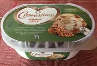 Mängden socker i Eis Walnuss Glück