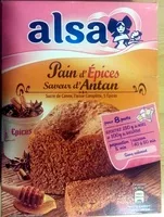 Mängden socker i Pain d'épices saveur d'antan