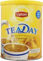 Mängden socker i Lipton Tea Day Preparation Boisson Thé Et Lait Caramel