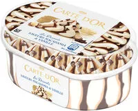 Mängden socker i Carte D'or Façon Glacier Glace Saveurs Macadamia et Vanille Bac