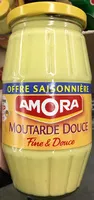 Mängden socker i Moutarde douce fine & douce (offre saisonnière)