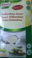 Mängden socker i Knorr Garde d'or sauce hollandaise brique 1L
