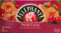 Mängden socker i Infusion pêche cerise