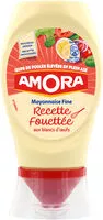 Mängden socker i AMORA Mayonnaise Recette Fouettée 230g