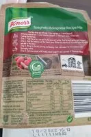 Mängden socker i Knorr