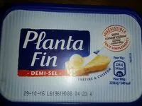 Mängden socker i Planta Fin demi sel