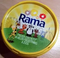 Mängden socker i Rama