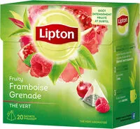 Mängden socker i Thé Vert Framboise Grenade Sachets