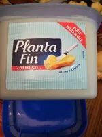 Mängden socker i Planta fin 1/2 sel 500g 60% mt/pt