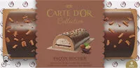 Mängden socker i Carte D'or Collection Glace Buche Façon Rocher Chocolat Noir Noisette Biscuit 9 parts