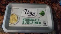 Mängden socker i Flora & Voi Normaalisuolainen