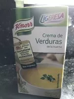 Mängden socker i Ligeresa crema de verduras de la huerta
