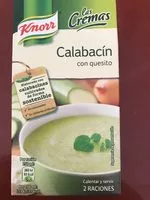 Mängden socker i Crema De Calabacín Con Quesito