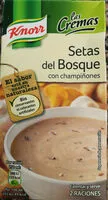 Mängden socker i Knorr Crema De Bolets Del Bosc Amb Xampinyons 500ML