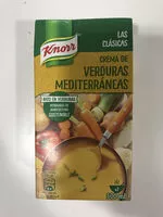 Mängden socker i Crema De Verduras Mediterránea Knorr