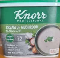 Mängden socker i cream of mushroom classic soup powder