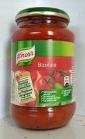 Mängden socker i Salsa basilico