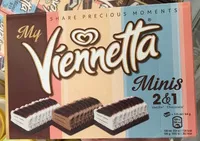 Mängden socker i My Viennetta Minis 2 Vanilla & 1 Chocolate