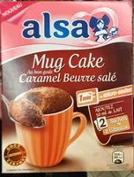 Mängden socker i Mug Cake au bon goût Caramel Beurre salé