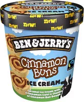 Mängden socker i Ben & Jerry's Glace Pot Cinnamon Buns Caramel