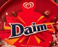 Mängden socker i Creme glacée vanille au daim